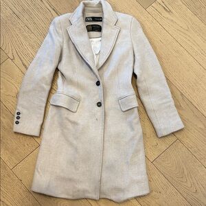 Zara Women's Beige Trench Coat